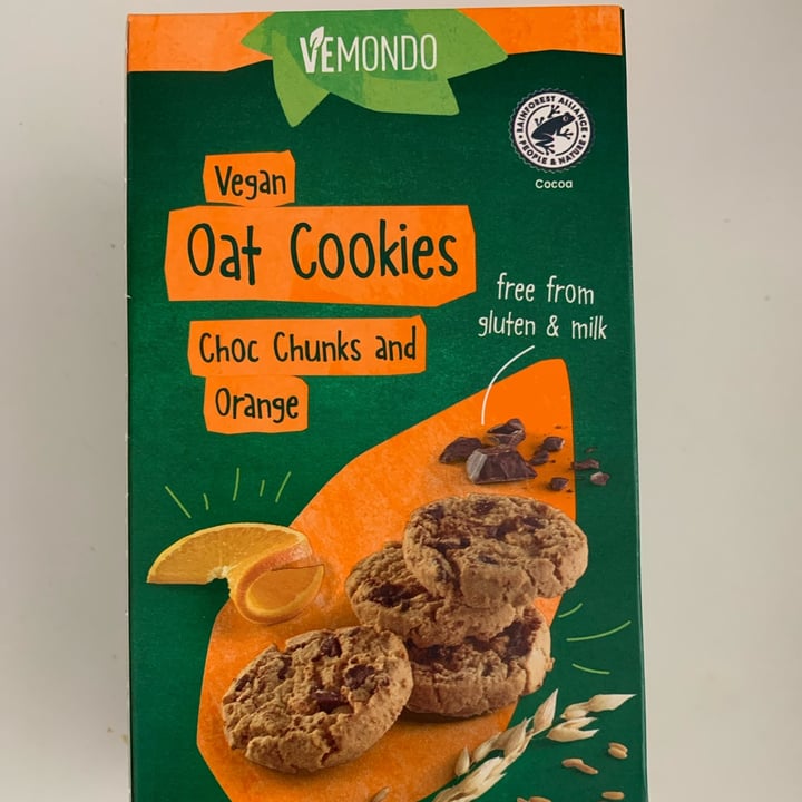 photo of Vemondo Vegan Oat Cookies Chocolate shared by @srndipity on  06 Dec 2021 - review