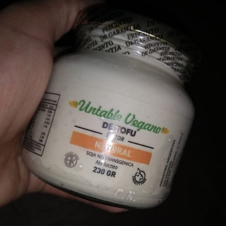 photo of Mi Soja Untable de Tofu sabor Natural shared by @lokivegan on  27 May 2020 - review