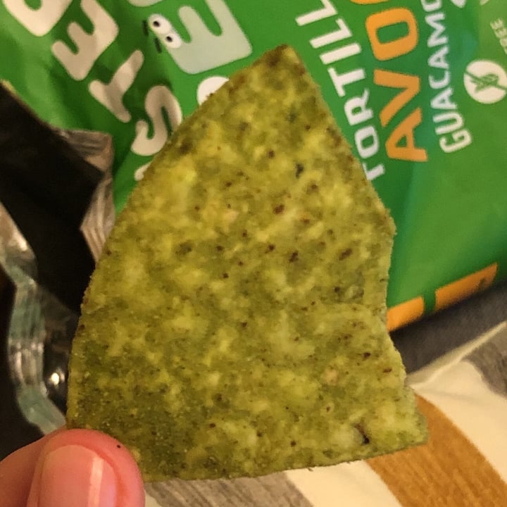 photo of Mister Free'd Tortilla chips avocado guacamole flavour shared by @jasminelilac on  16 Nov 2022 - review