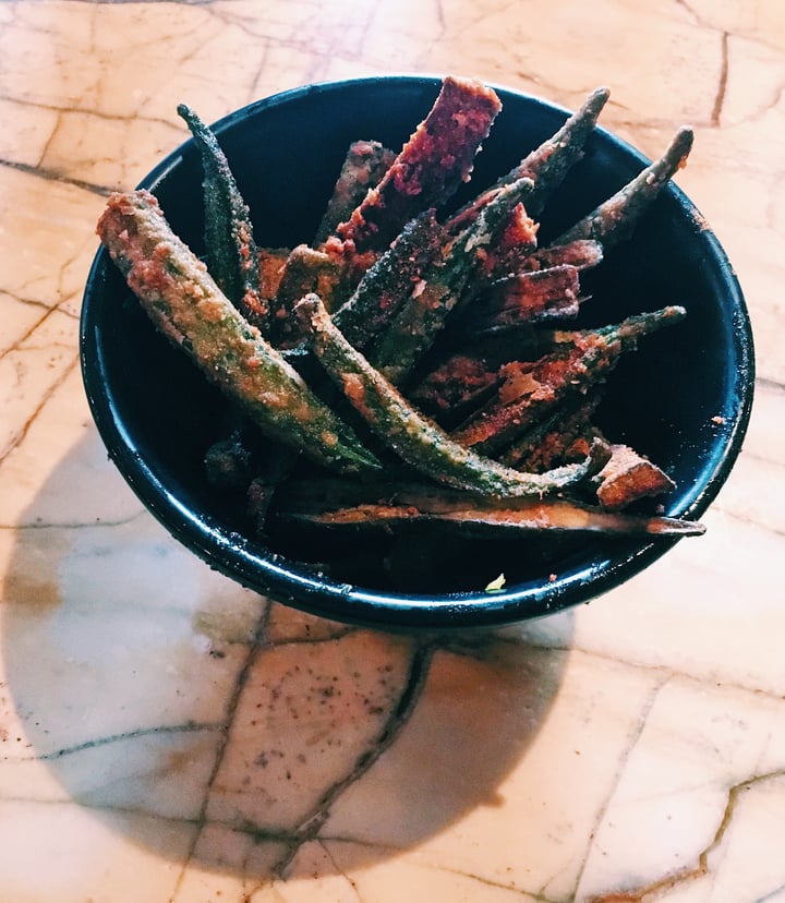 photo of Dishoom Shoreditch Okra Fries shared by @ashleytknight5 on  03 Feb 2018 - review