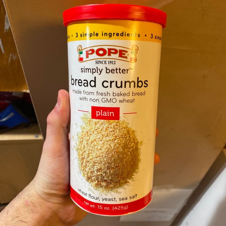 photo of Pope bread crumbs Pope Bread Crumbs shared by @littlejon598 on  23 Oct 2020 - review