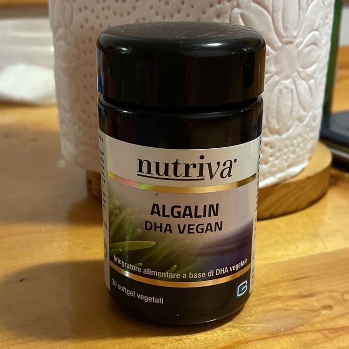 photo of Nutriva  Algalin dha Vegan shared by @giadamorri on  18 Apr 2022 - review