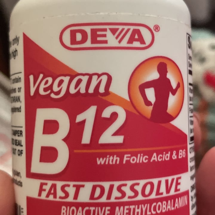 photo of Deva VEGAN VITAMIN B-12 - 1000 MCG - METHYLCOBALAMIN shared by @yaremi on  06 Sep 2022 - review