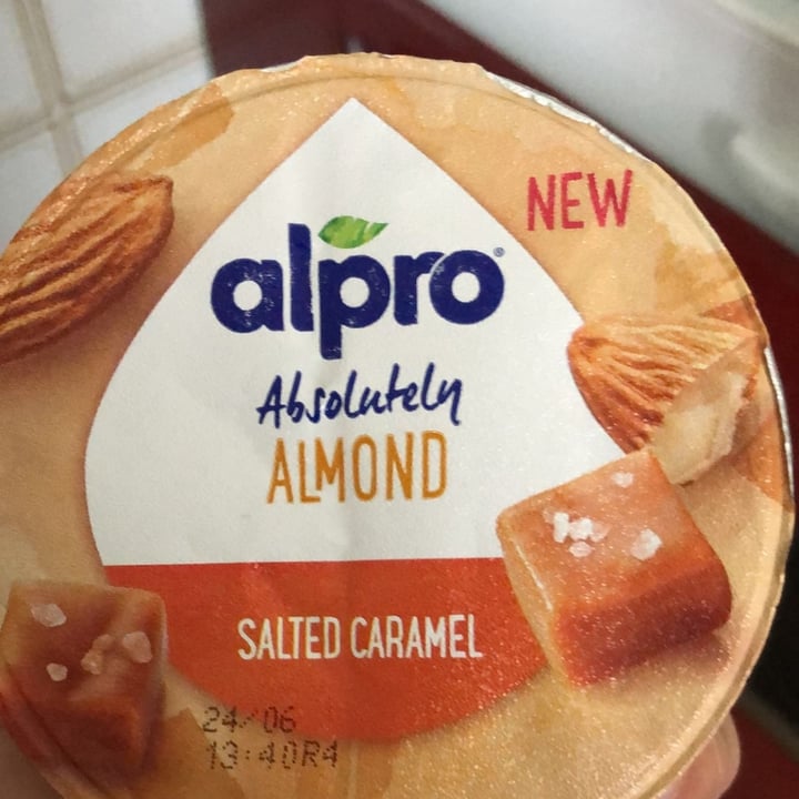 review photo of Alpro Absolutely almond salted caramel shared by @miloz87 on 12 Jun 2022 - review