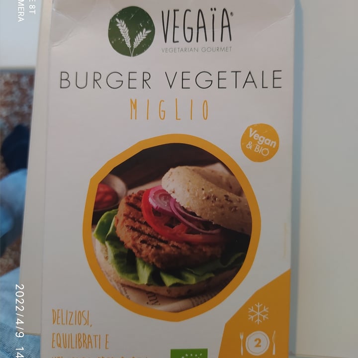 photo of Vegaïa Burger Vegetale Miglio shared by @nathalych on  11 Apr 2022 - review