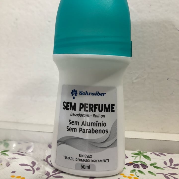 photo of schraiber Desodorante Roll-on Sem Perfume shared by @linatt on  19 Jun 2022 - review