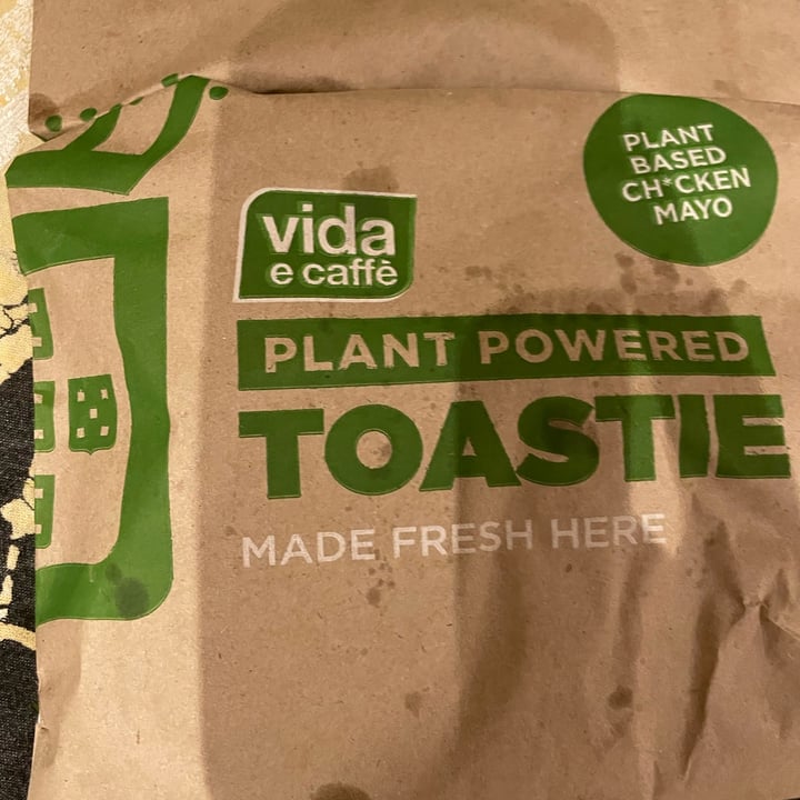 photo of Vida e Caffe Plant Based Chicken Mayo Toastie shared by @carlicosta on  04 Jun 2022 - review