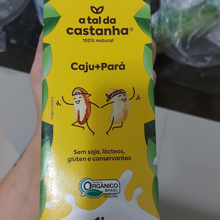 review photo of A Tal da Castanha Leite de Castanha de Caju e Castanha do Pará shared by @fbtd on 12 May 2022 - review