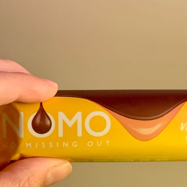 photo of NOMO Caramel Chocolate Bar shared by @drteetee on  13 Dec 2021 - review