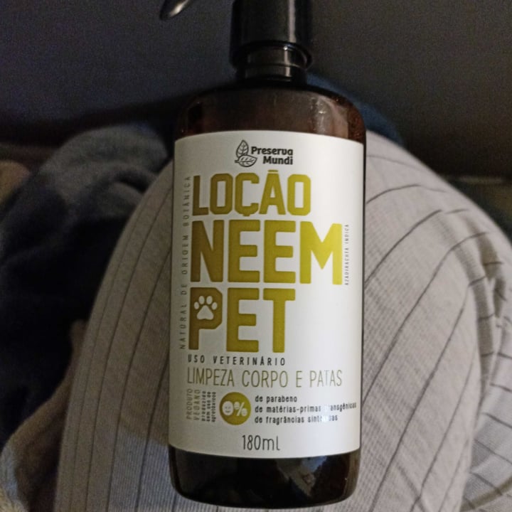 review photo of Preserva mundi Loção Limpeza Corpo e Patas shared by @bahbarel on 11 Aug 2022 - review