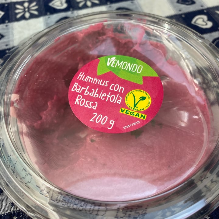 review photo of Vemondo Hummus con Barbabietola Rossa shared by @reb97 on 19 Mar 2022 - review