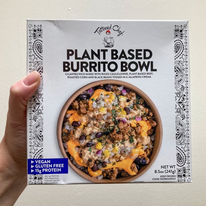 photo of Tattooed Chef Plant Based Burrito Bowl shared by @alleycatz on  05 Oct 2021 - review