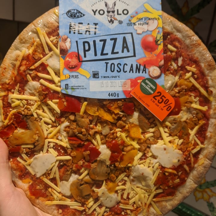 photo of Yolo Toscana Pizza shared by @lxschwalb on  15 Oct 2021 - review