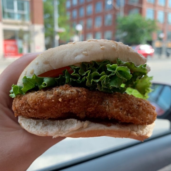photo of Odd burger Crispy Chickun shared by @seitanjunkie on  21 Apr 2021 - review