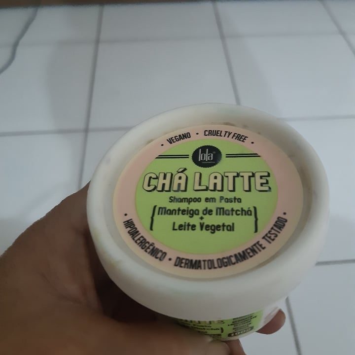photo of Lola Cosmetics Chá Latte Shamoo em Pasta - Manteiga de Matcha + Leite Vegetal shared by @karinaferrer on  20 Jun 2022 - review
