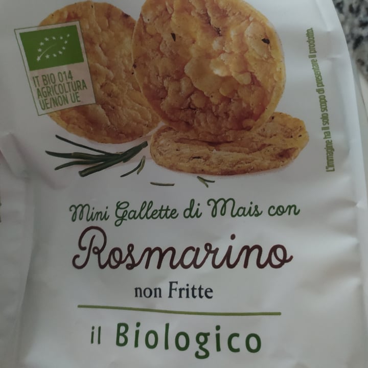 photo of Il Viaggiator Goloso Mini gallette di mais con rosmarino shared by @gretajudo on  17 Oct 2022 - review