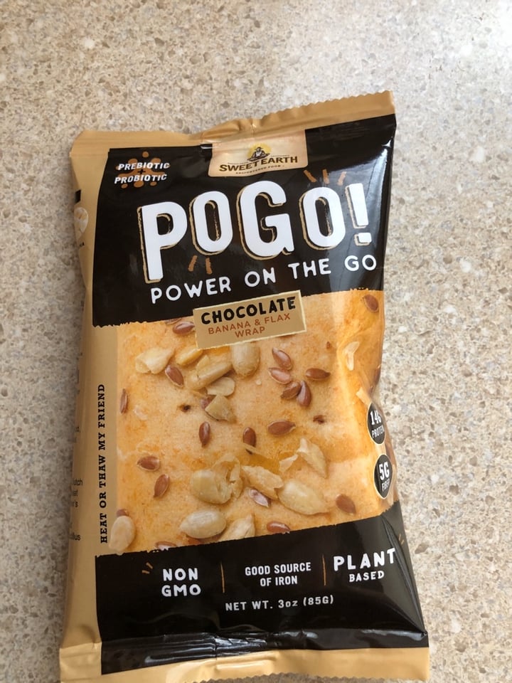 review photo of Sweet Earth Sweet Earth POGO Chocolate Banana & Flax Wrap shared by @steffensenskitchen on 23 Feb 2020 - review