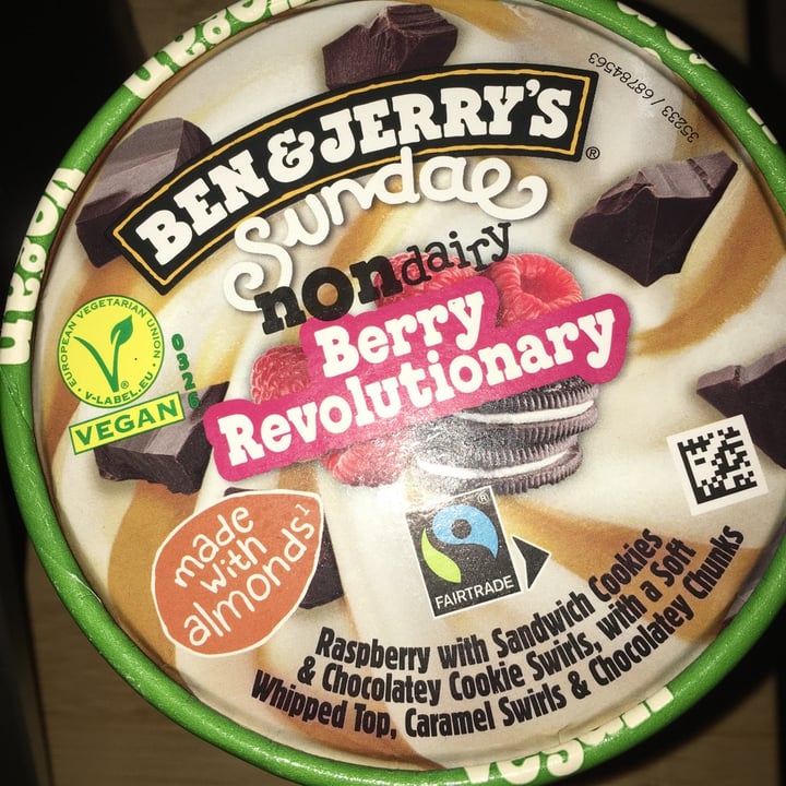 photo of Ben & Jerry's Vegan Berry Revolutionary shared by @infinitelove on  29 Mar 2022 - review