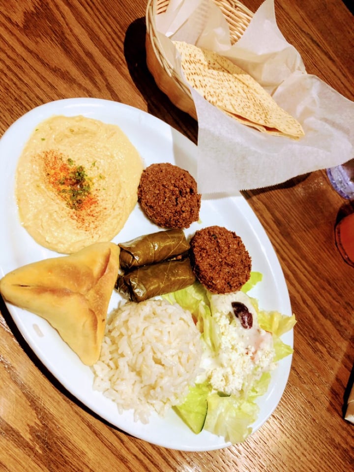 review photo of Cafe Byblos Greek & Lebanese Vegetarian Dish shared by @mikelawnet on 24 Mar 2019 - review