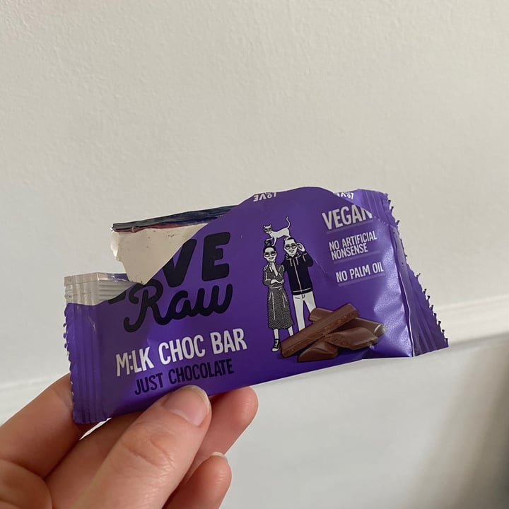 photo of LoveRaw M:lk Choc Bar shared by @robsm95 on  15 Feb 2021 - review