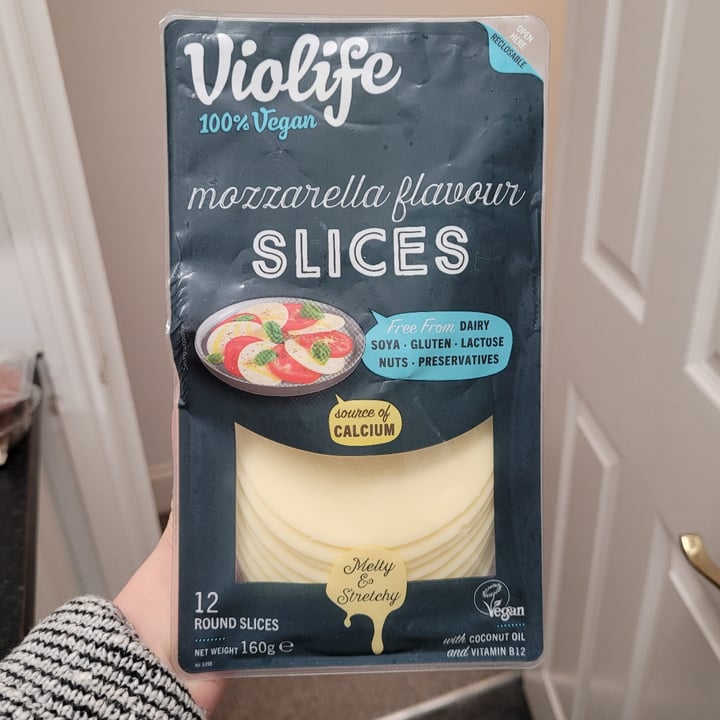 photo of Violife Mozzarella Flavour Slices shared by @marthsalt on  29 Dec 2021 - review