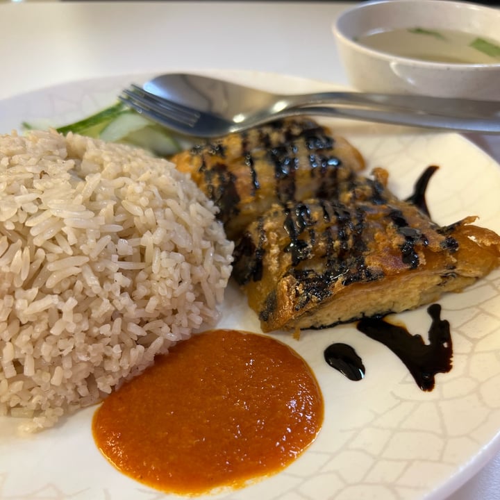 photo of Green Bliss Habitat Vegetarian chicken rice shared by @qmh on  01 Sep 2022 - review