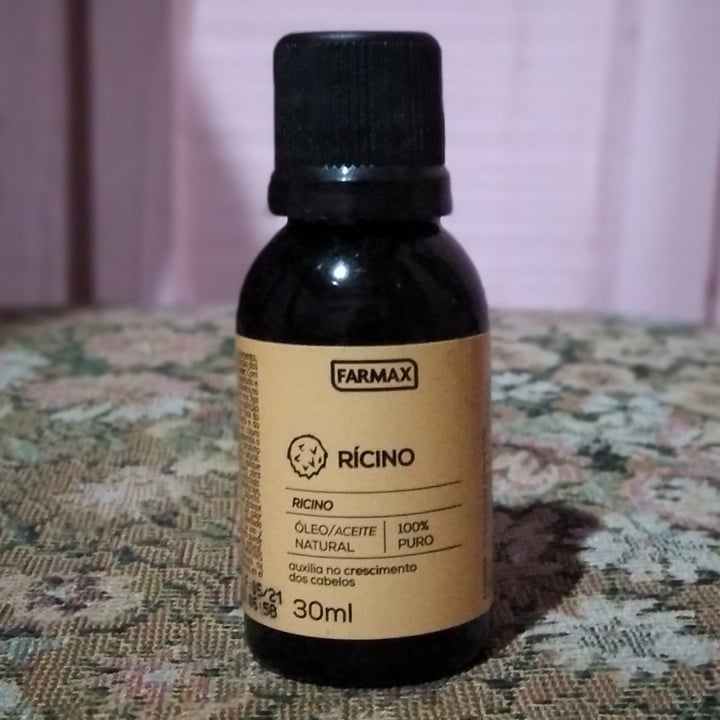 photo of Farmax Aceite de Ricino shared by @gabrielelarissa on  27 Dec 2021 - review