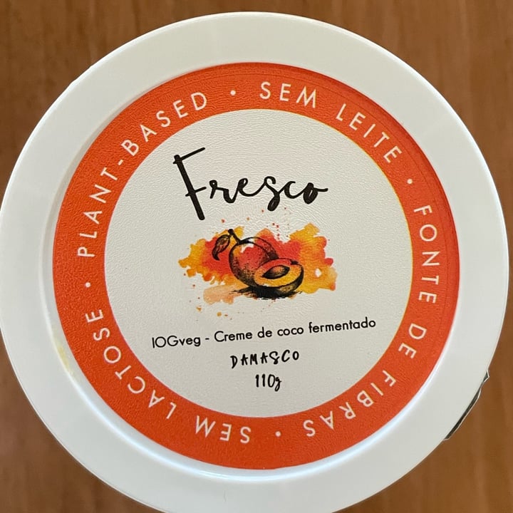 photo of Fresco IOGveg - creme de coco fermentado sabor damasco shared by @giovana24 on  19 Sep 2022 - review