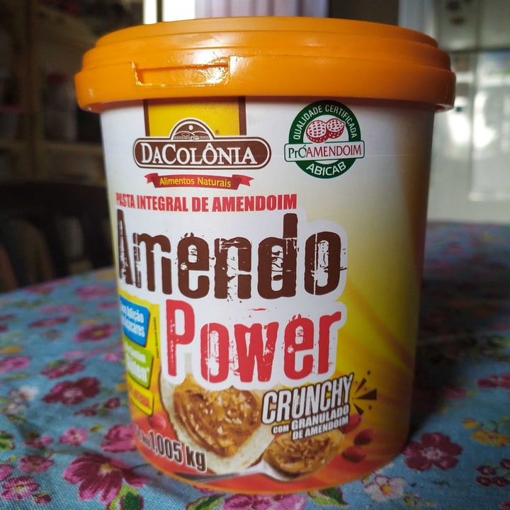 review photo of DaColônia Pasta de Amendoim Integral shared by @carolzera on 21 Jul 2021 - review