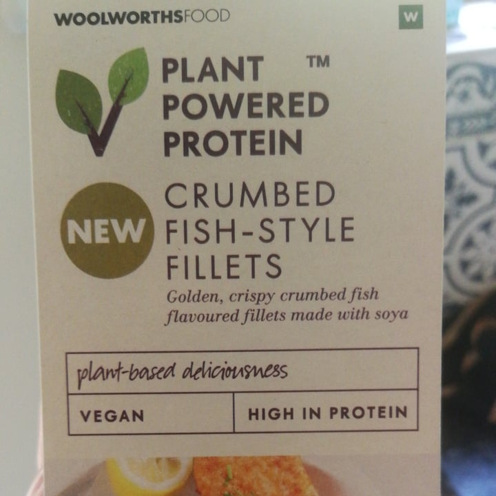 review photo of Woolworths Food Plant powered Crumbed Fish Style Fillets shared by @sirenety on 05 Nov 2021 - review