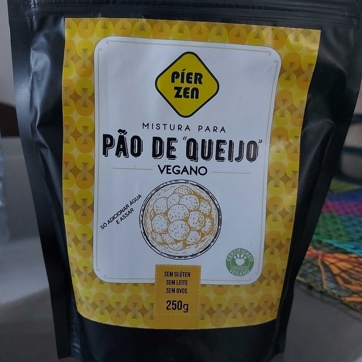 photo of pier zen mistura para pao de queijo vegano shared by @rebecagodoy on  10 Jul 2022 - review