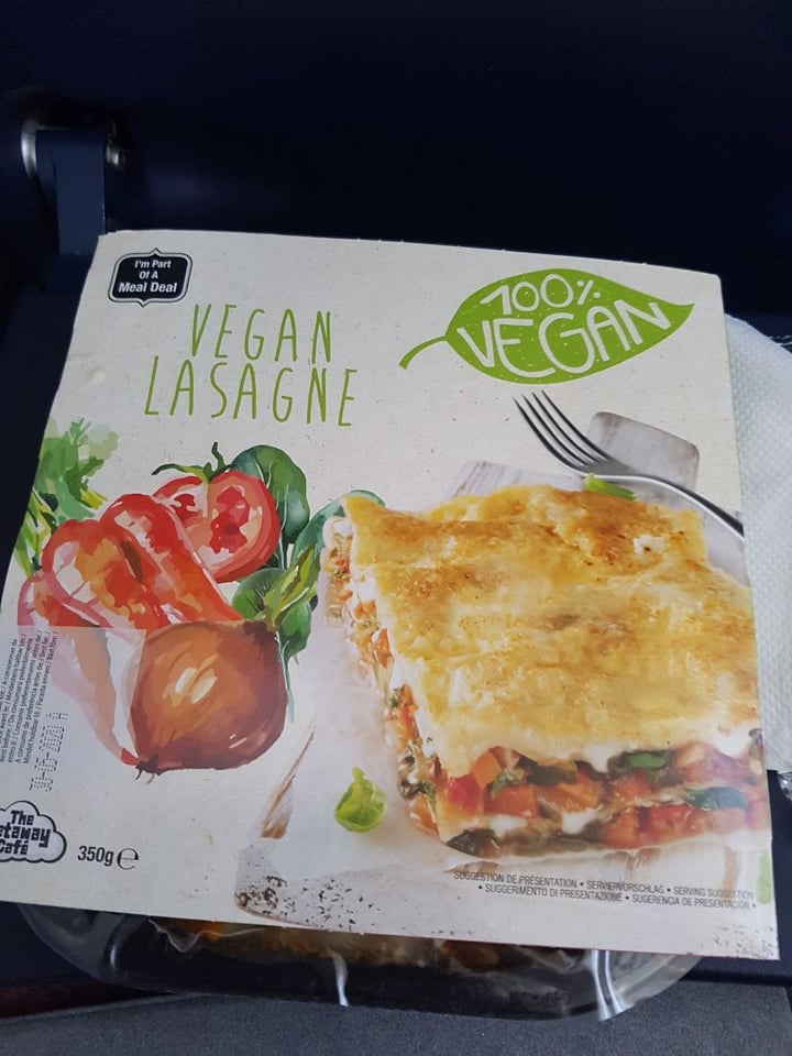 photo of Ryanair Ryanair Vegan Lasagne shared by @crislamar on  10 Jan 2020 - review