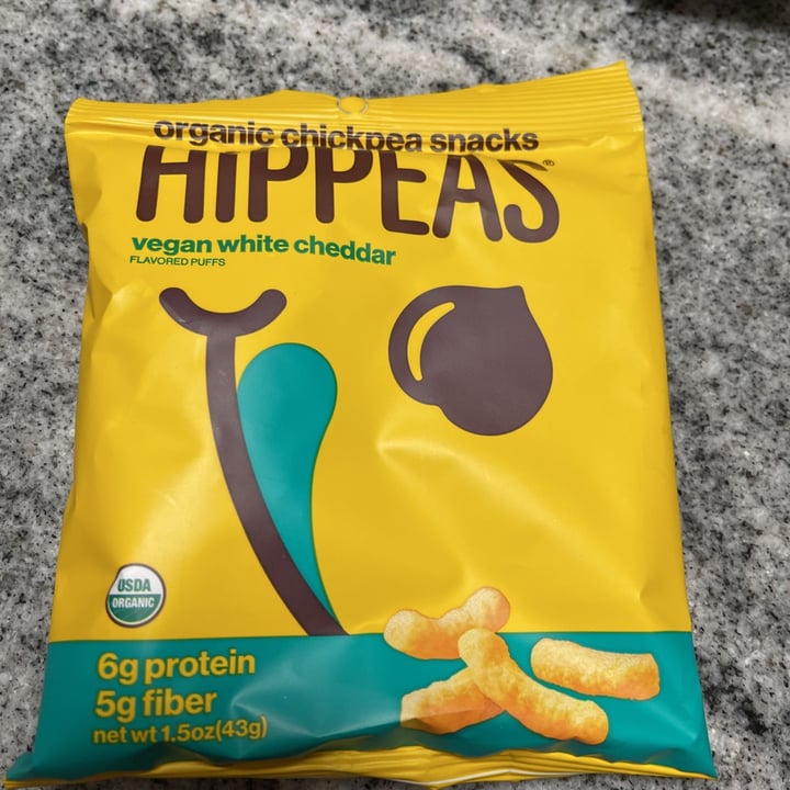 photo of Hippeas Vegan White Cheddar Organic Chickpea Puffs shared by @tko5 on  07 Feb 2021 - review