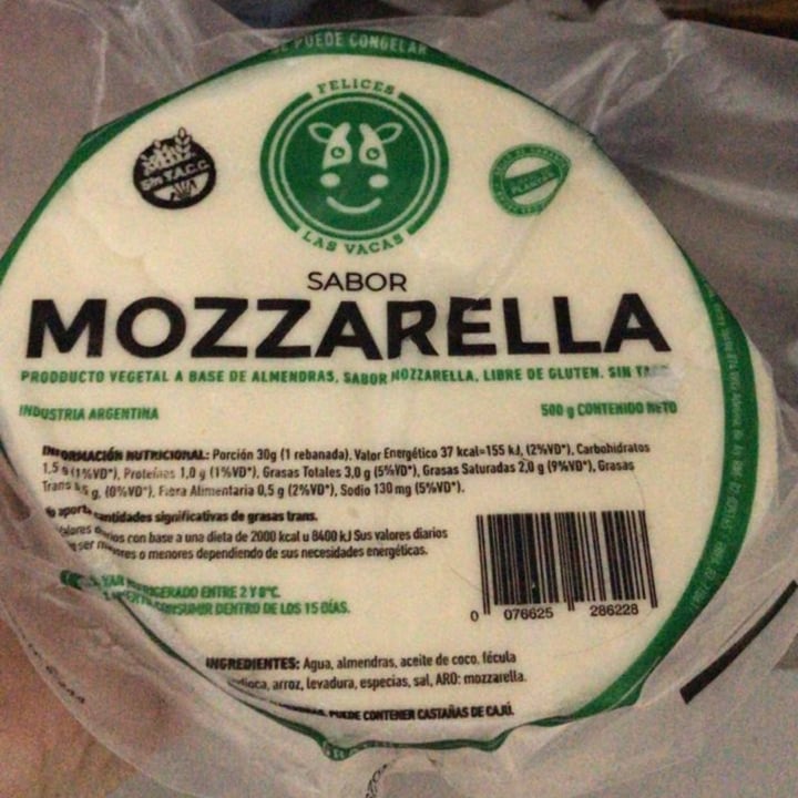 review photo of Felices Las Vacas Mozzarella shared by @florcalcagno on 24 Aug 2020 - review