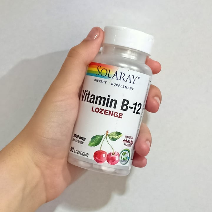 review photo of Solaray Vitamina B12 sabor cereza shared by @natatalia on 03 Mar 2022 - review