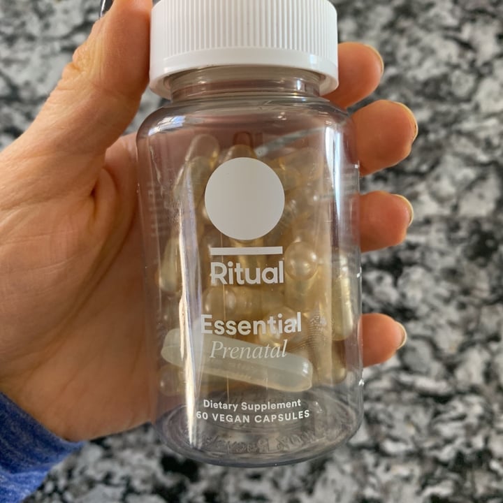 photo of Ritual Prenatal vitamin shared by @macylenertz on  03 Apr 2020 - review