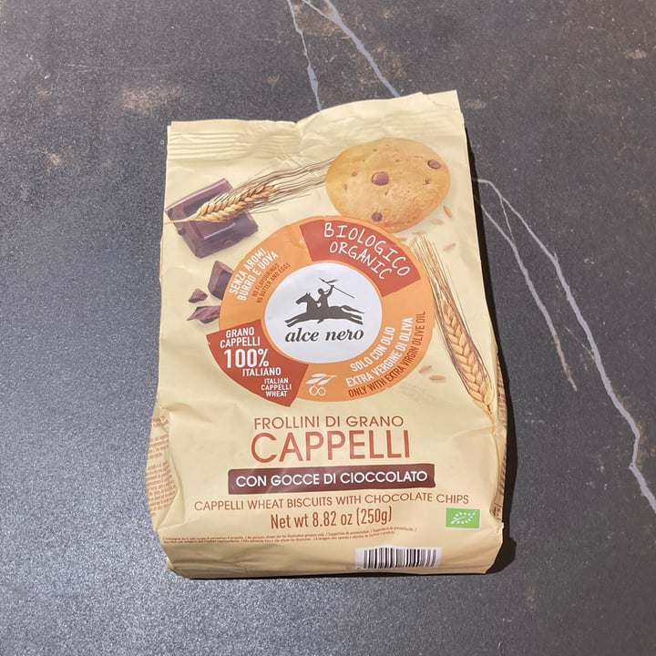 review photo of Alce Nero Frollìni Di Grano Cappelli Con Gocce Di Cioccolato shared by @aleccisof on 26 Aug 2022 - review