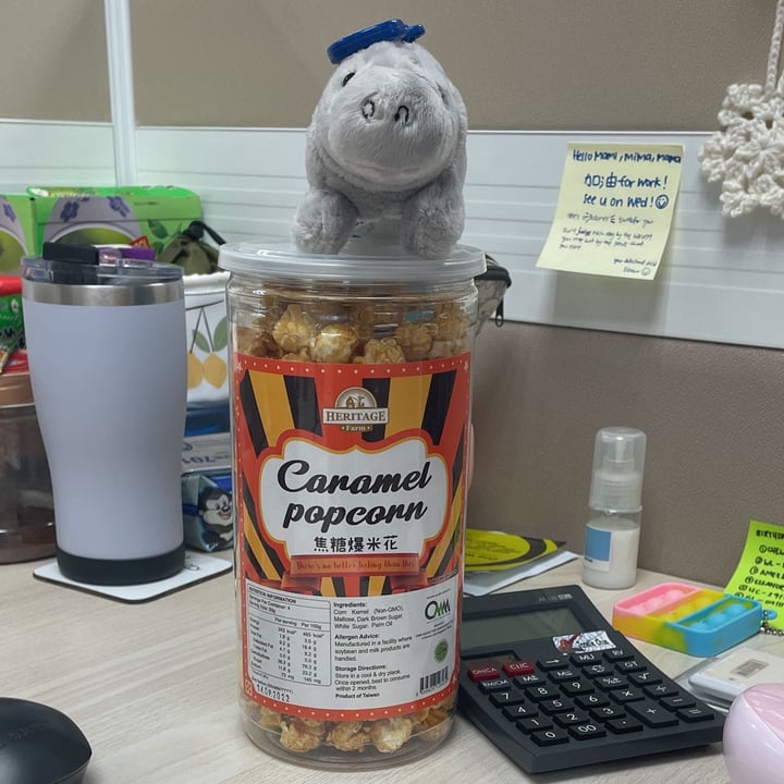 photo of Heritage Farm Caramel Popcorn shared by @janelleabigail on  28 Feb 2022 - review