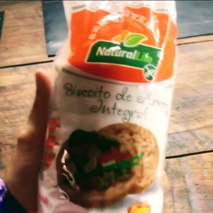 photo of NaturalLife Biscoito de arroz integral shared by @babibarbara on  03 Oct 2021 - review