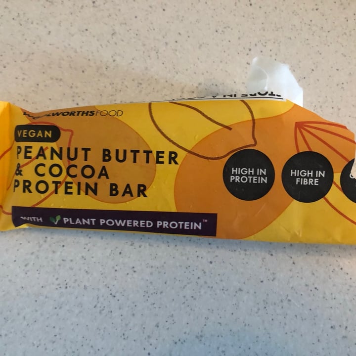 photo of Woolworths Food Peanut Butter & Cocoa Protein Bar shared by @fitphilthevegangirl on  22 Dec 2020 - review