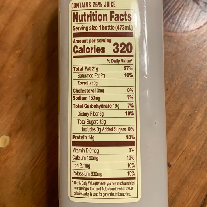 photo of Trader Joe's Banana and Almond Butter Drink shared by @roserose on  22 Jan 2022 - review