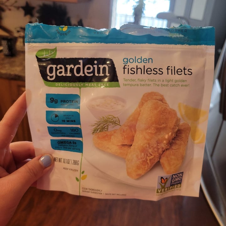 photo of Gardein Golden Plant Based F'sh Filets  shared by @veganwildflower on  02 Apr 2022 - review