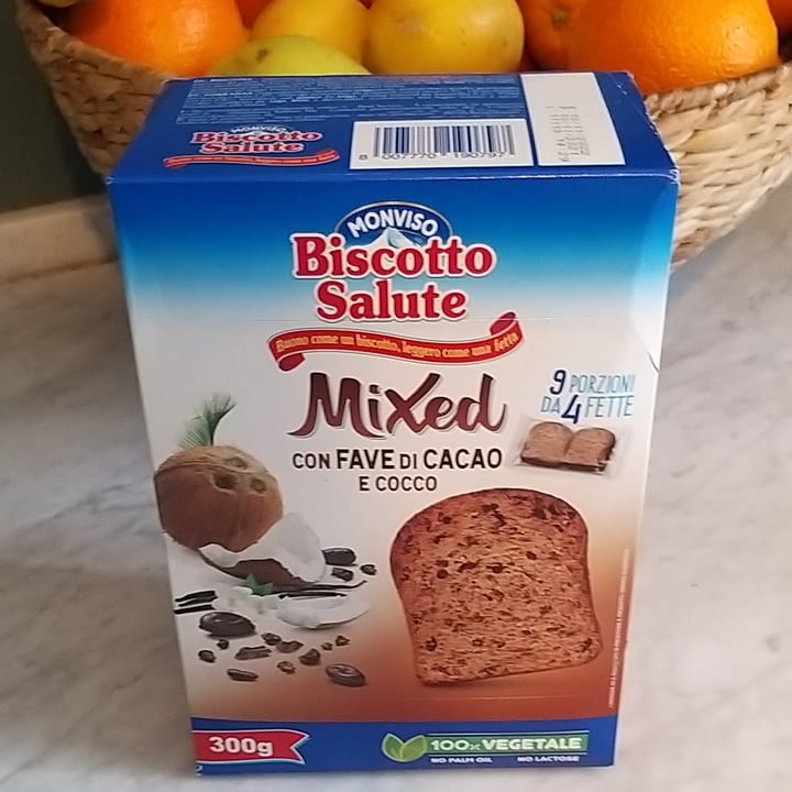 photo of Monviso Biscotto salute Mixed con Fave di Cacao e Cocco shared by @avlescri on  03 Jun 2022 - review