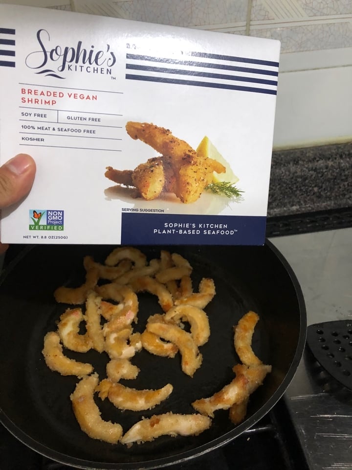 photo of Sophie's Kitchen Vegan Breaded Shrimp shared by @migumillan01 on  20 Feb 2020 - review