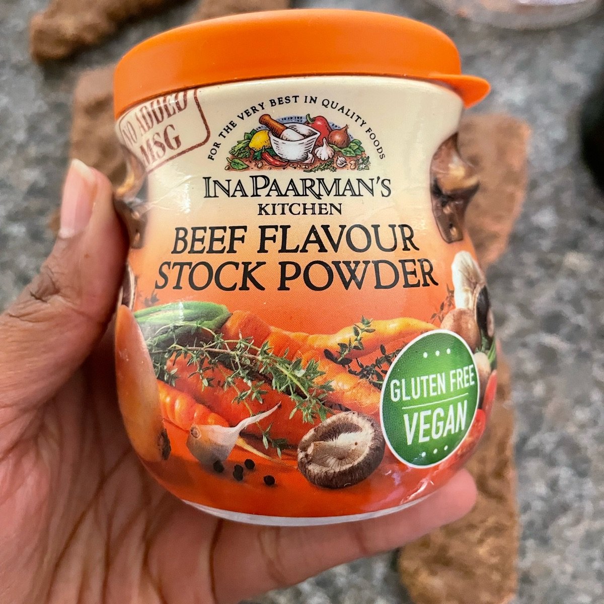 Beef flavor stock powder from Ina Paarman’s Kitchen - Vegan Product ...