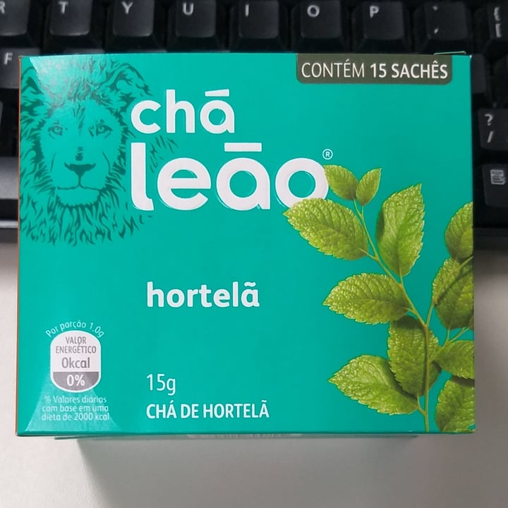photo of Chá Leão Chá de hortelã Leão shared by @corupasc on  28 Jun 2022 - review