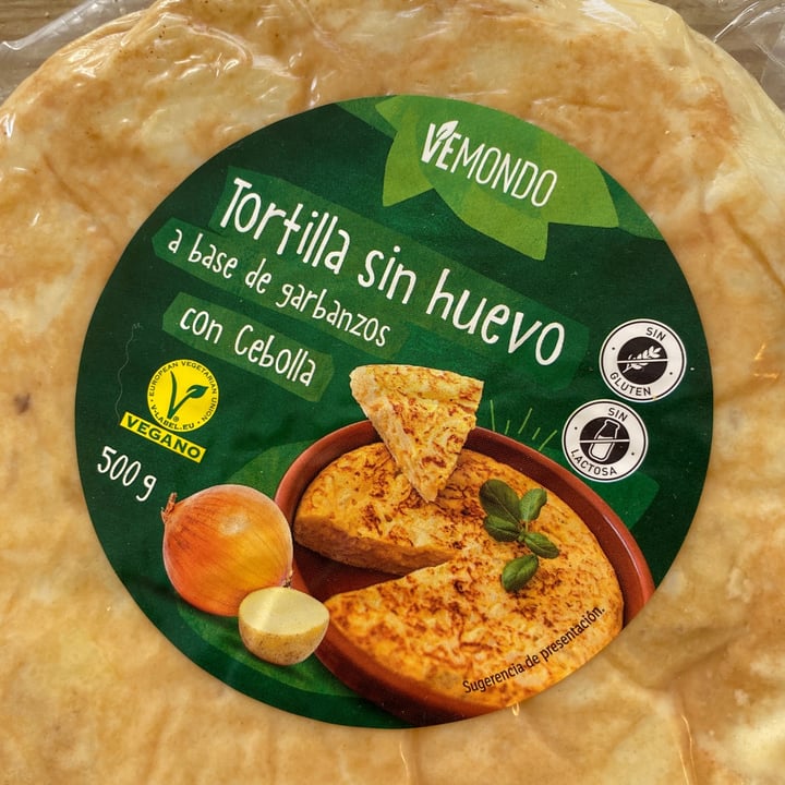 photo of Vemondo  tortilla sin huevo shared by @gaellediego on  26 Oct 2022 - review