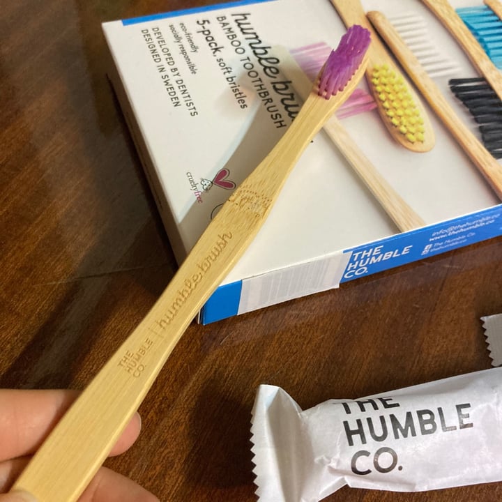photo of The Humble Co. Bamboo toothbrush 5-pack shared by @abi88 on  19 Apr 2021 - review