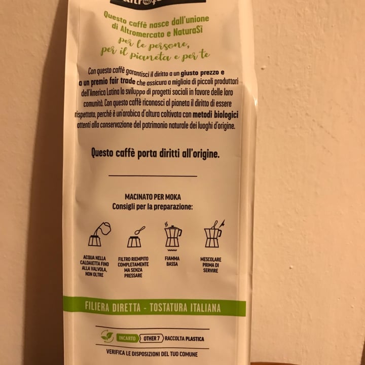 review photo of Altro mercato Caffè D'altura Per Moka Biocaffè 100% Arabica shared by @cleocla on 14 Apr 2022 - review