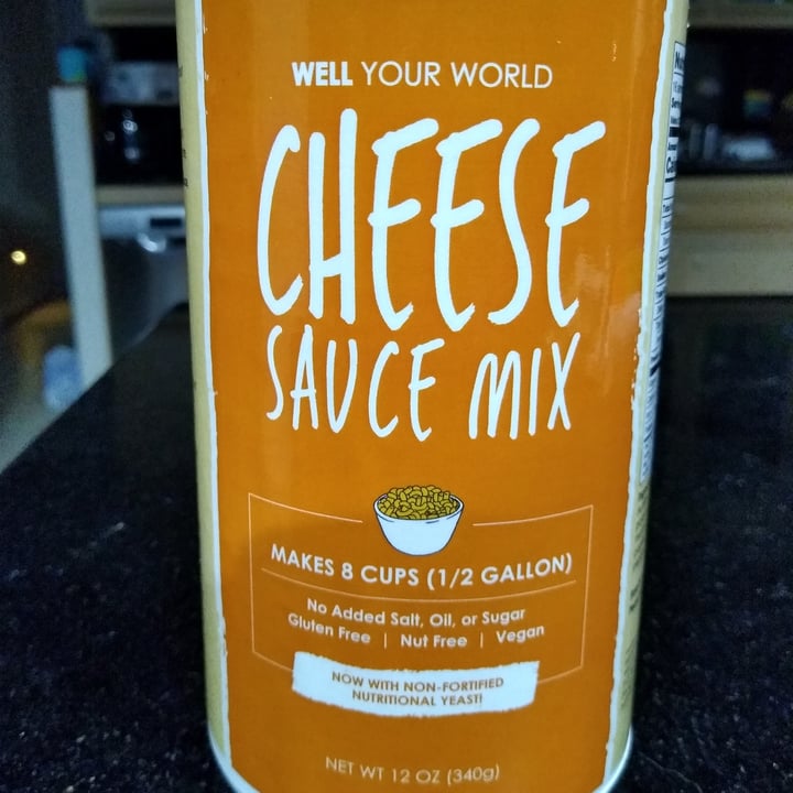 photo of Well Your World Cheese Sauce Mix shared by @ttippett27 on  25 Mar 2022 - review